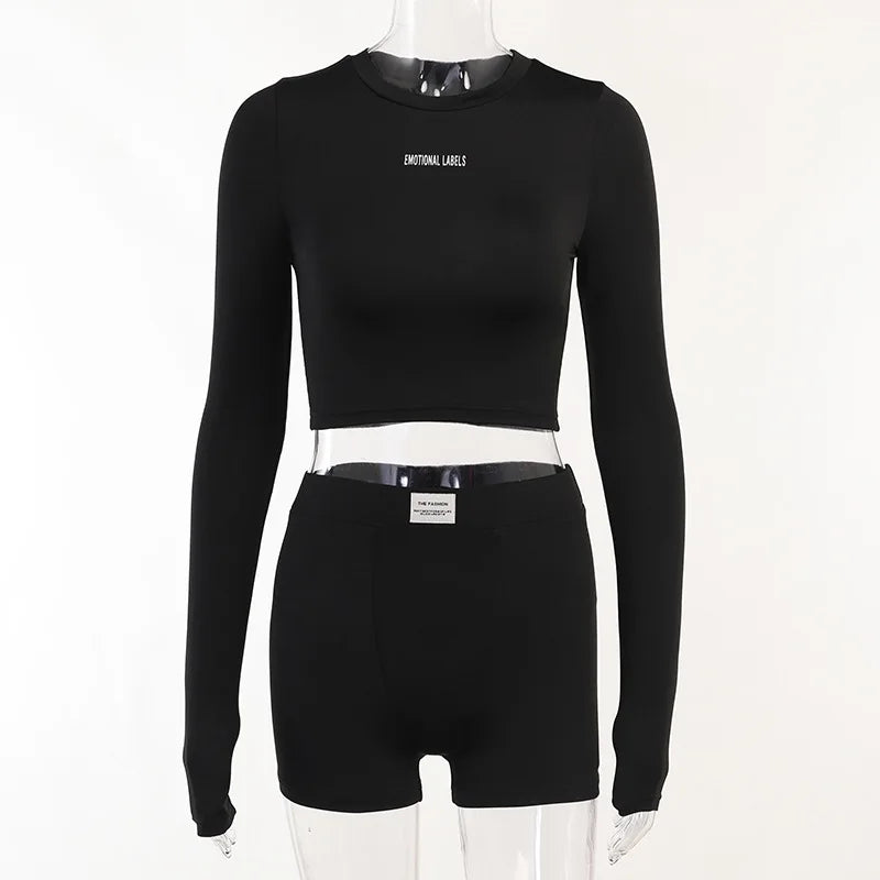 Ennimo 2Pcs Sports Style Suit